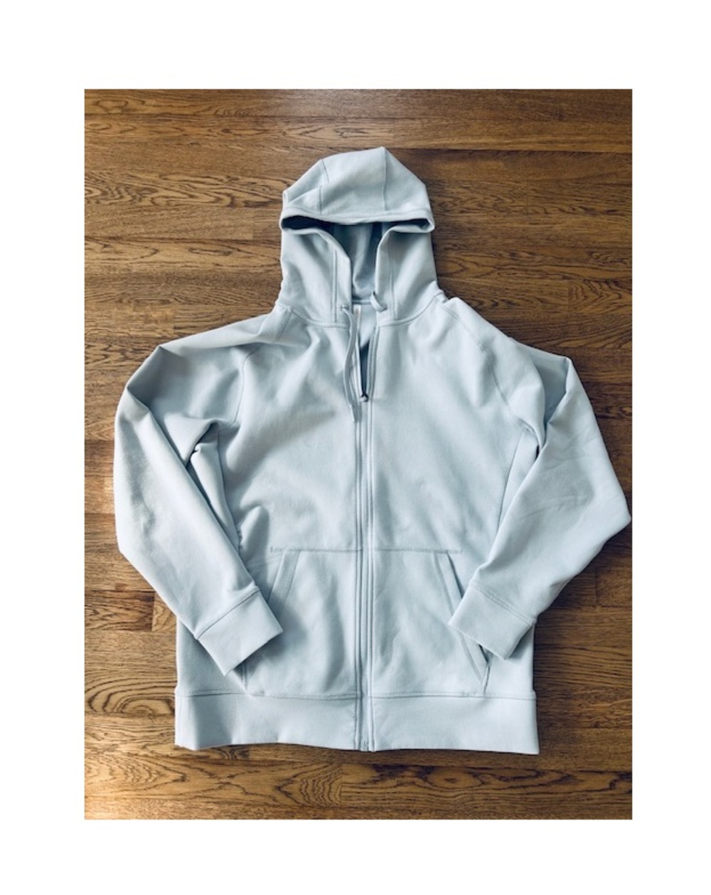 Ten Thousand Mid Weight Tech Full Zip Hoodie - Medium Grey - Large